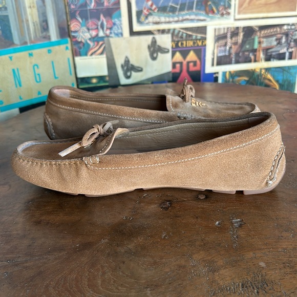 Authentic Prada Suede Loafers sz 39 1/2 - Picture 8 of 14